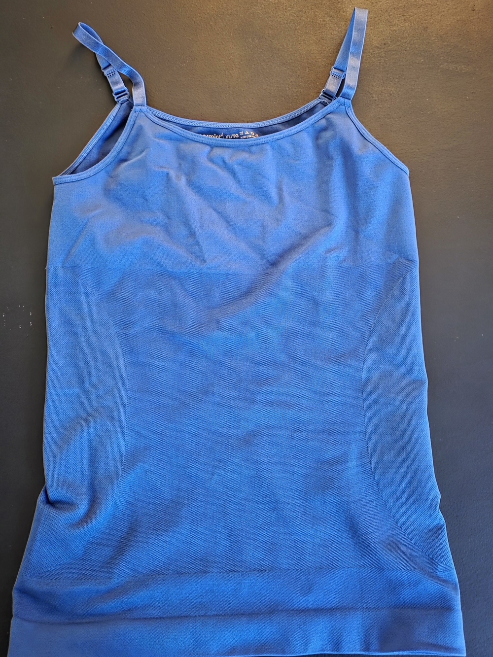 Shapermint Blue Adjustable-Strap Camisole Sz XL